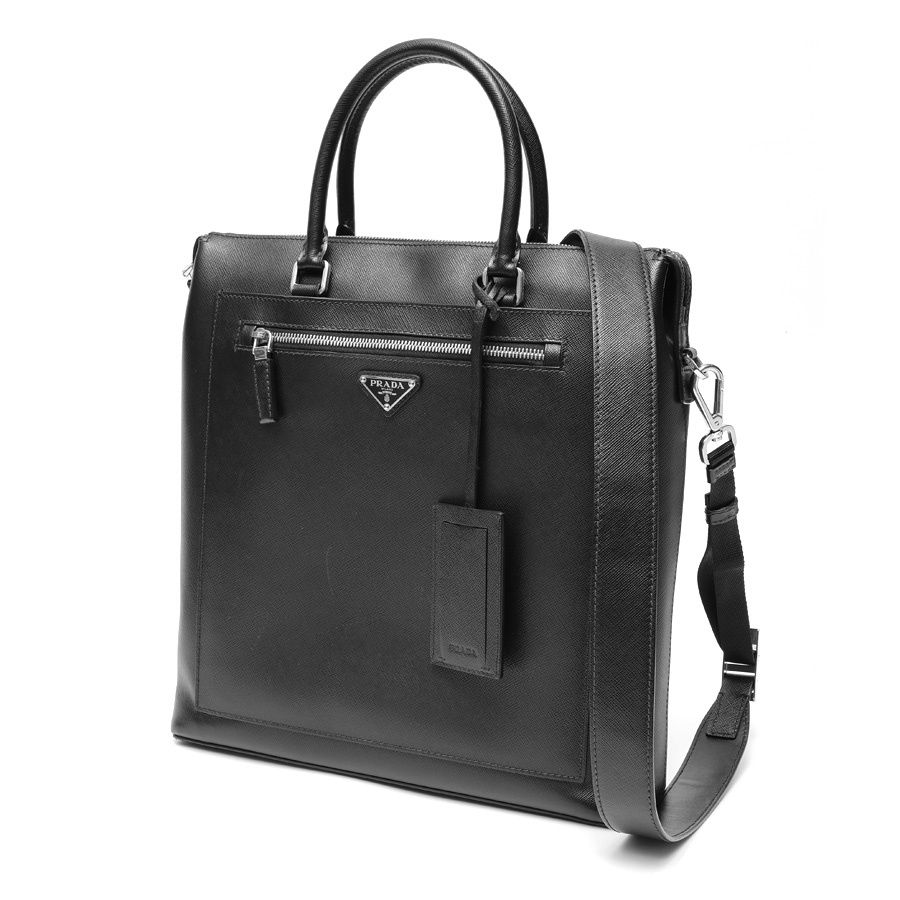 プラダ / PRADA トライアングルロゴ トートバッグ 2VG046 サフィアーノ