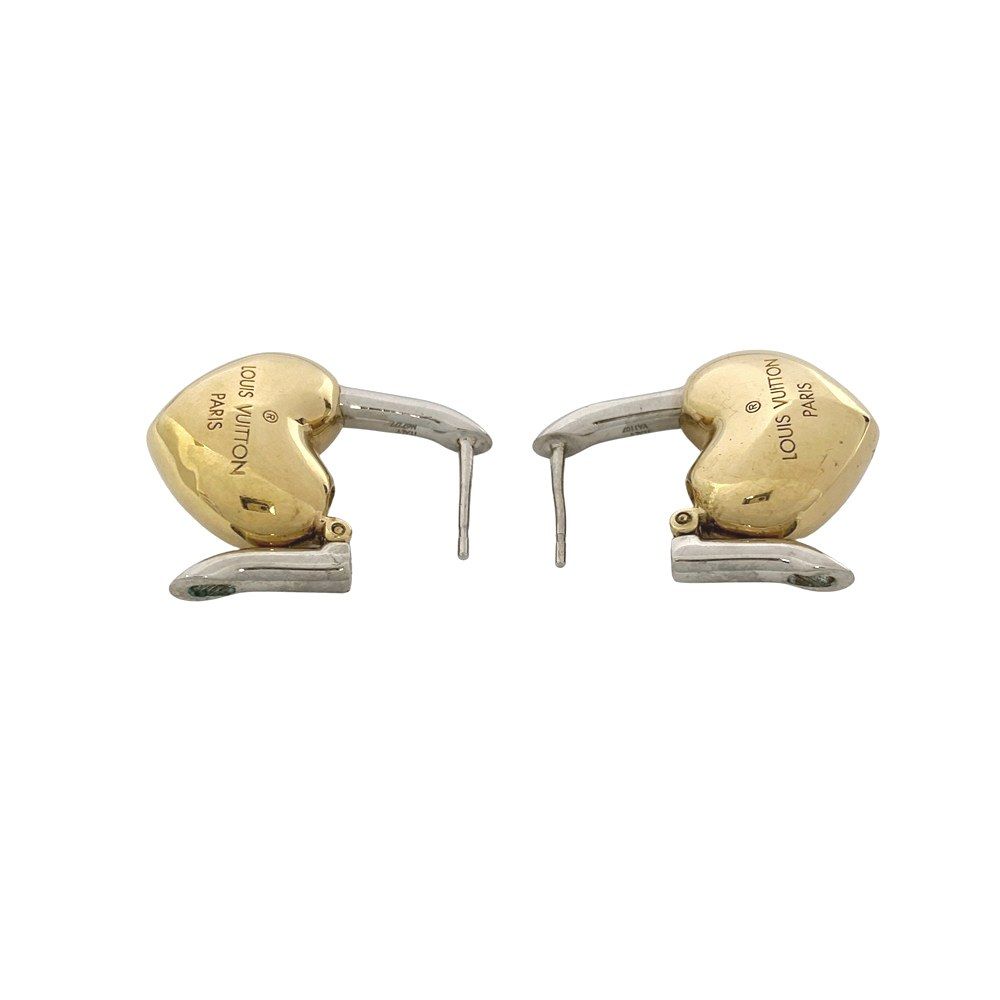 ルイヴィトン □新同□ ハート ピアス ブックルドレイユクレイジーイン