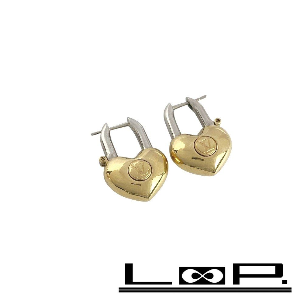ルイヴィトン □新同□ ハート ピアス ブックルドレイユクレイジーイン