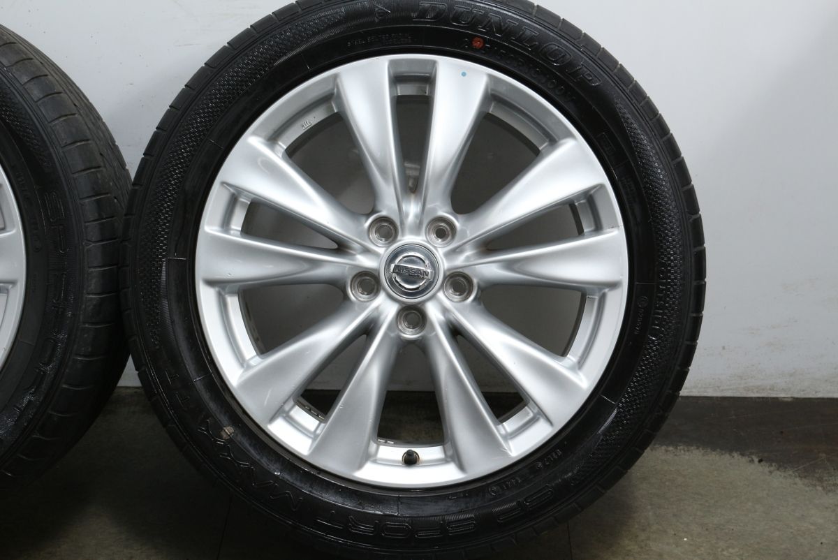 ホイールのみ可能】ニッサン Y51 フーガ 純正 18in 8J +43 PCD114.3