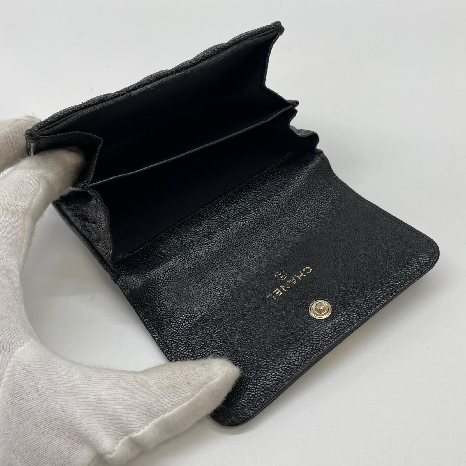 CHANEL シャネル ボーイシャネル マトラッセ コインケース マット