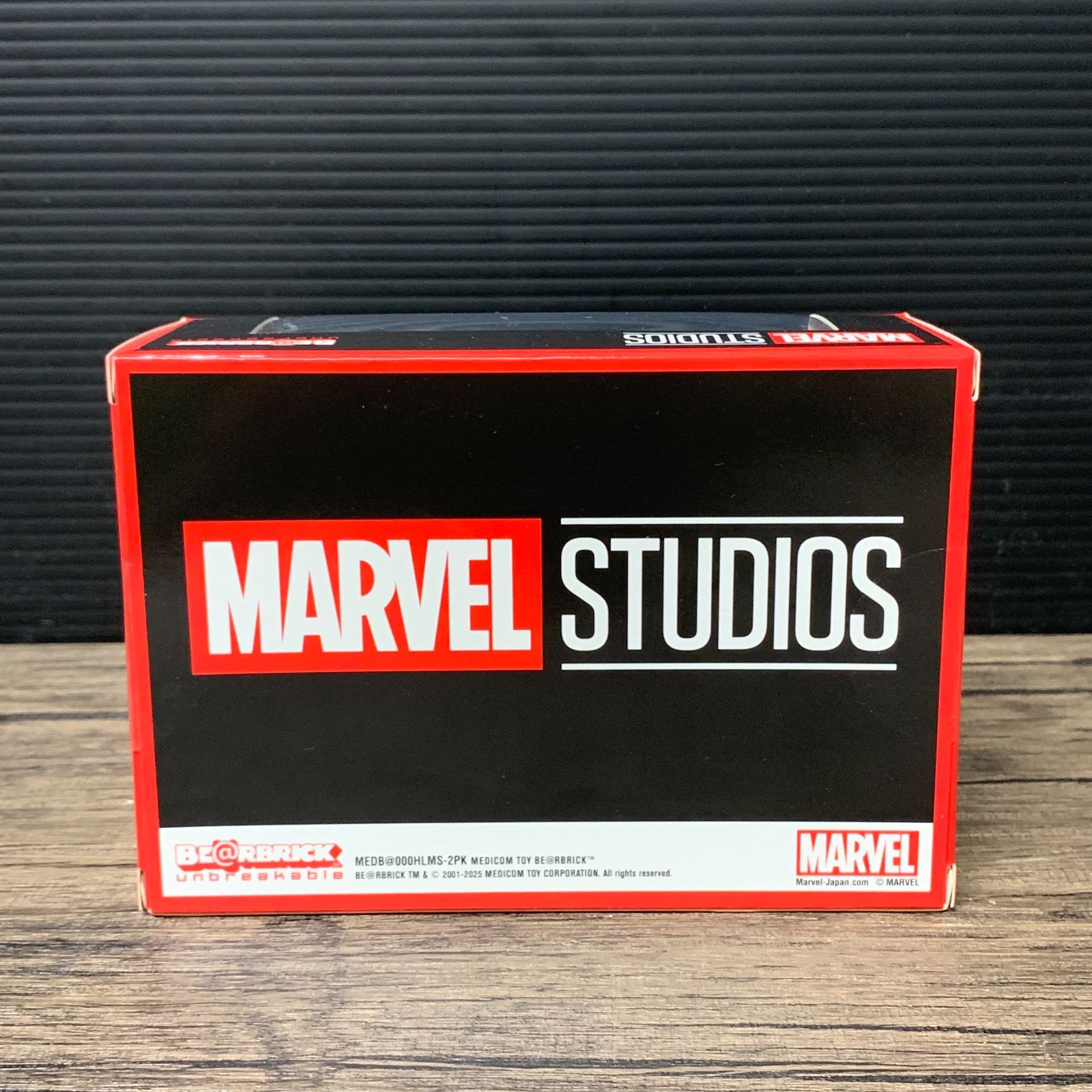 むつ29-122207] Happyくじ BE＠RBRICK MARVEL STUDIOS ペアボックス賞