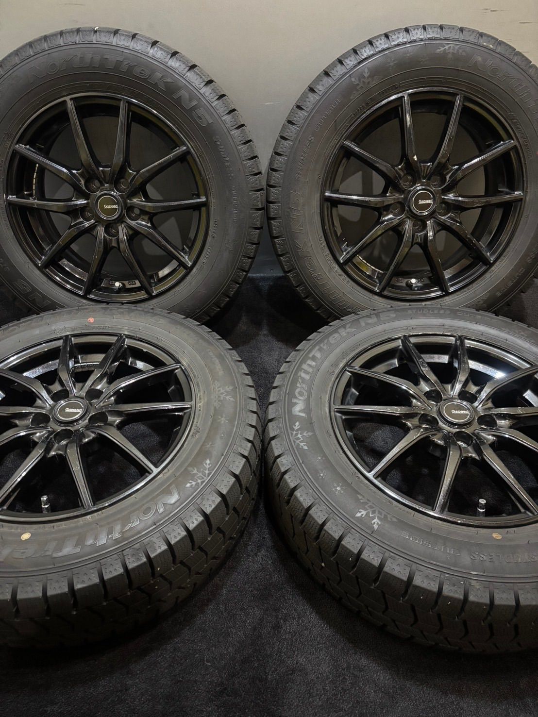 ☆195/65R15 オートバックス/NorthTrek N5 24年製 G.speed 15インチ 6J