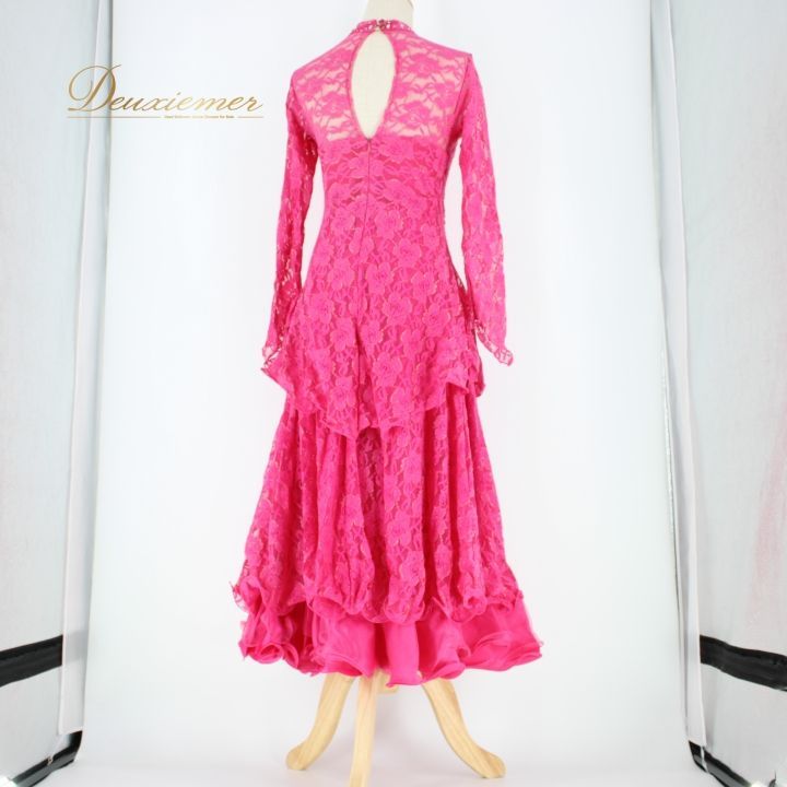 社交ダンス 衣装 スタンダード ドレス ワンピース パーティ衣装 prima