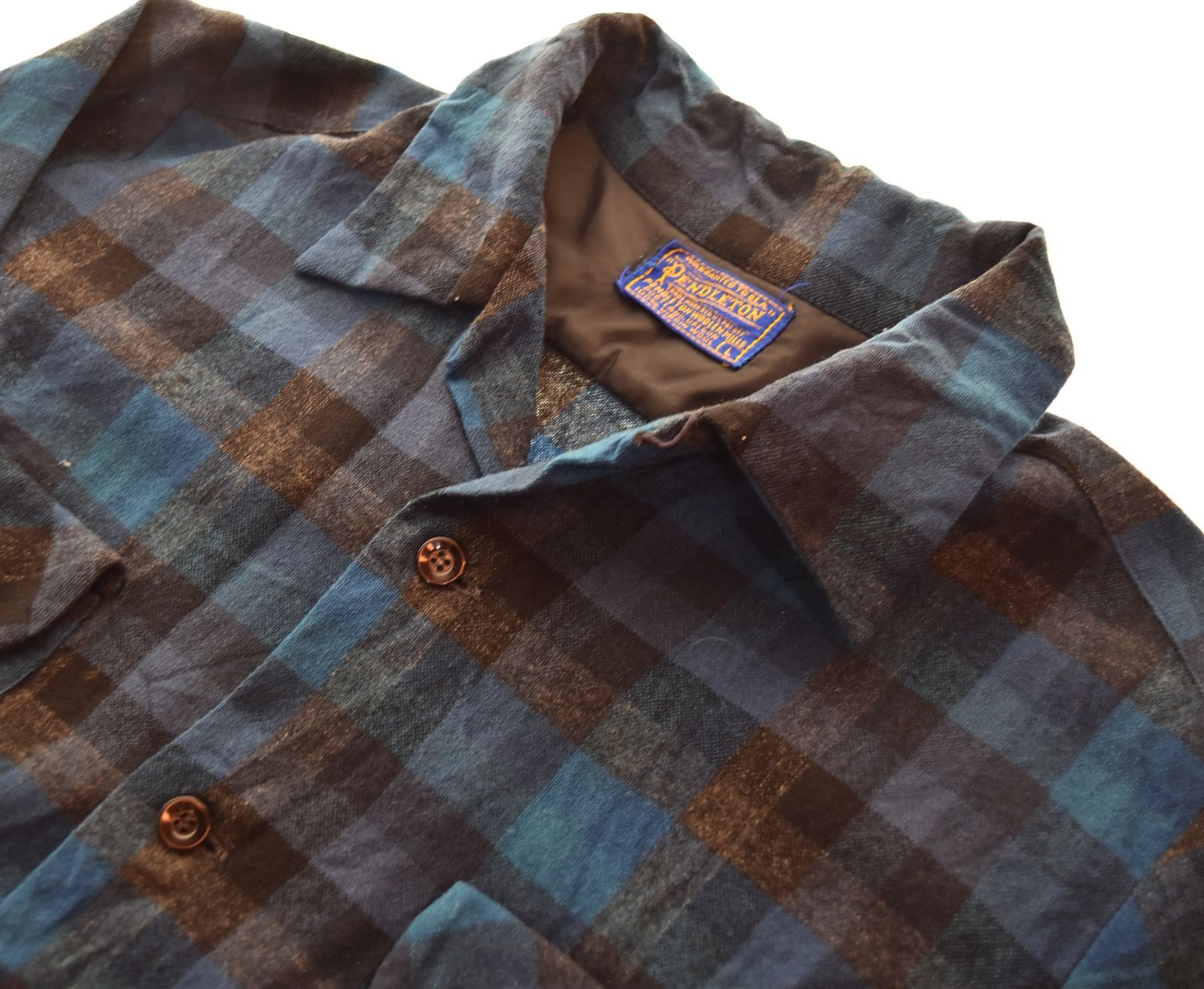 ペンドルトン PENDLETON 60's 60年代 開襟 チェック ボードシャツ