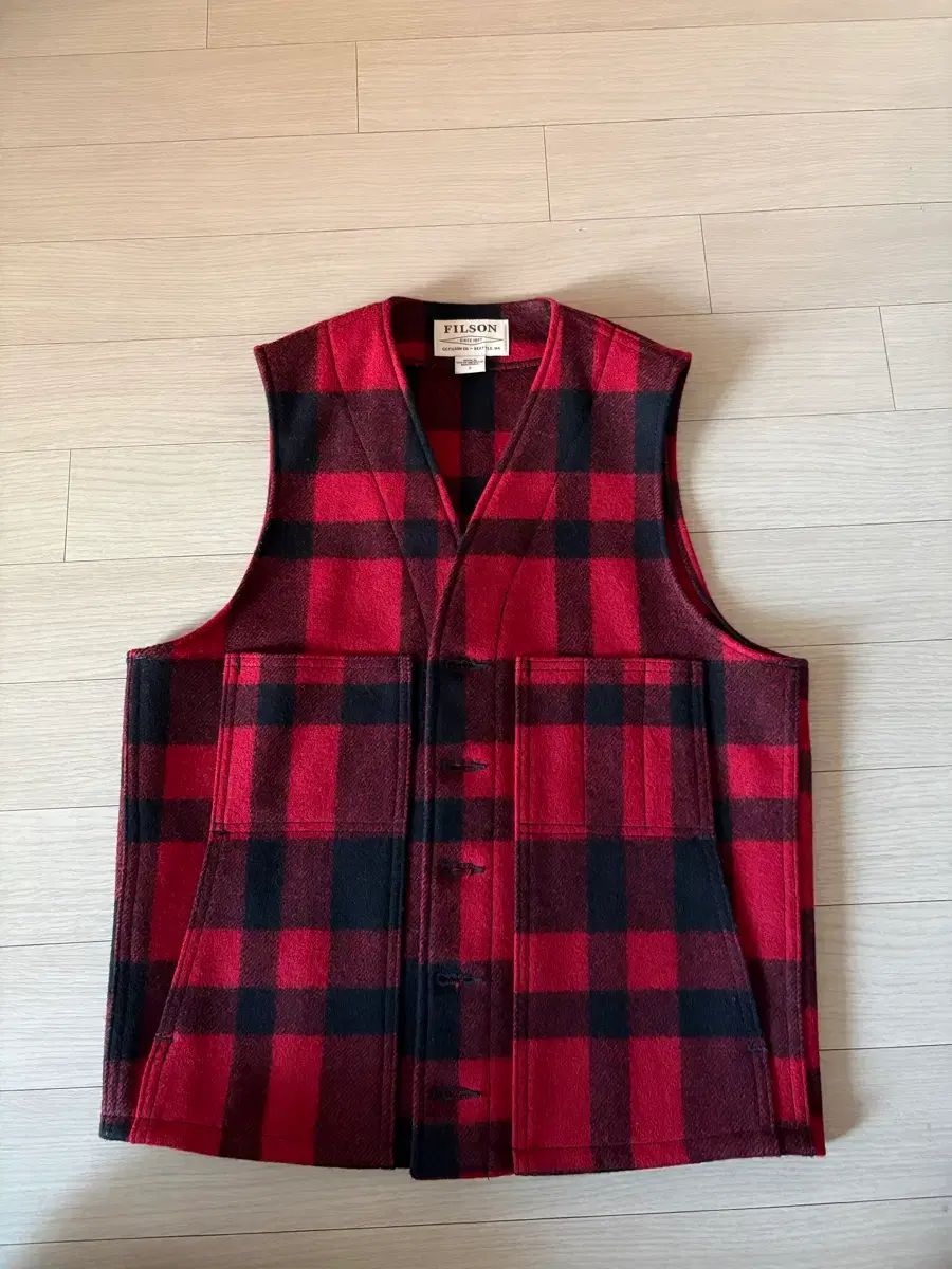 フィルソン マッキーノ ウール ベスト 出品