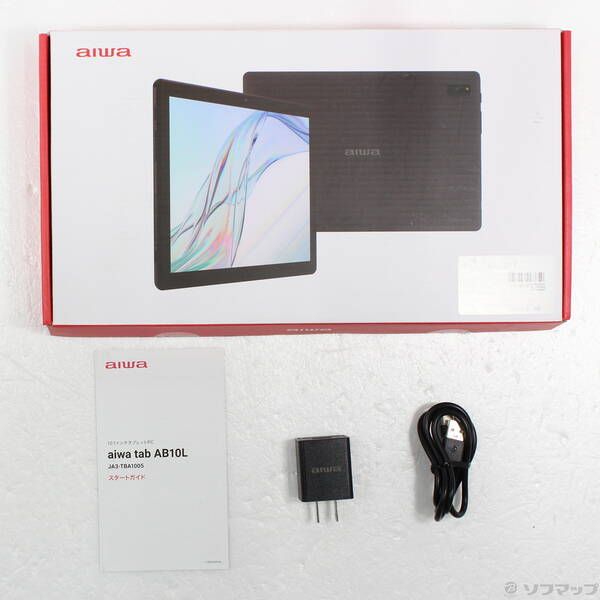【中古品】aiwa tab AB10 本体 アイワ AIWA aiwa tab AB10/10.1/Allwinner A537/4/128/Android15