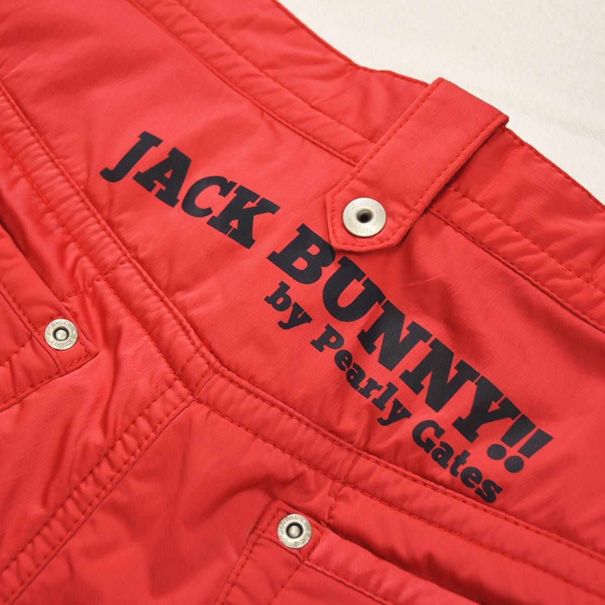 ジャックバニー JACK BUNNY 中綿 キルティング ウィンド パンツ ジップ