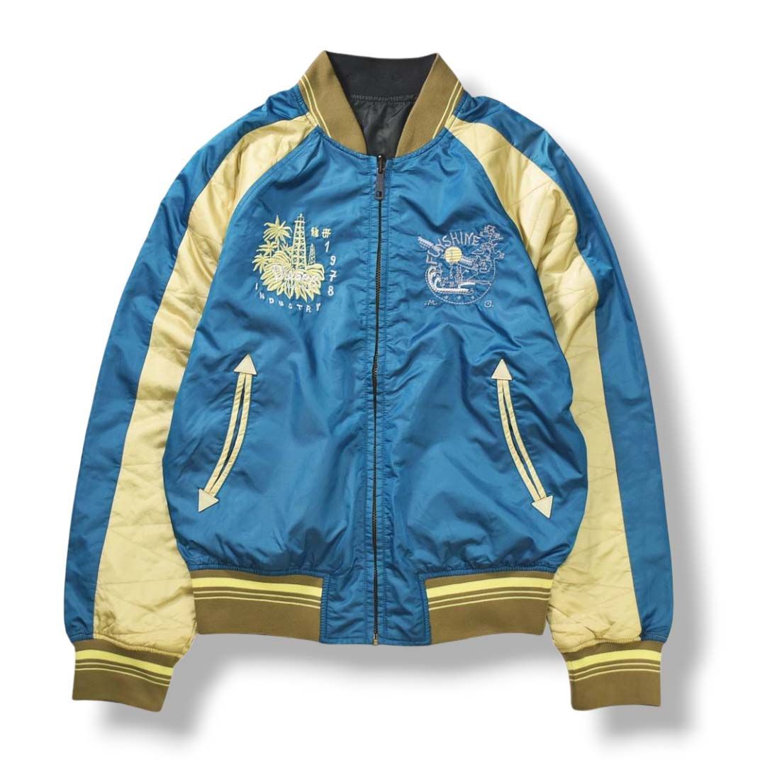 ディーゼル DIESEL 刺繍 デザイン スカジャン スーベニア ジャケット