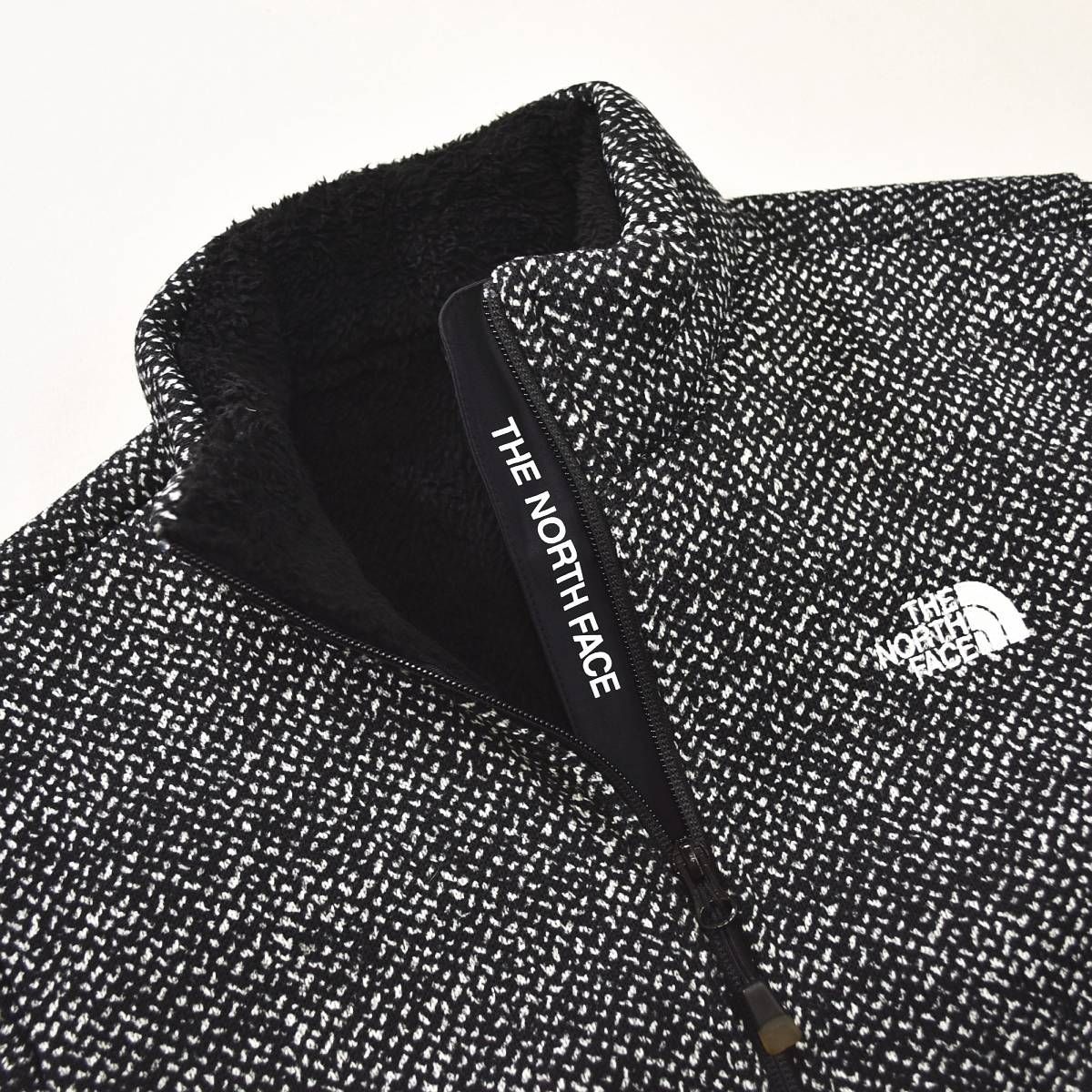 美品】 ノースフェイス THE NORTH FACE ニット x フリース ジャケット 