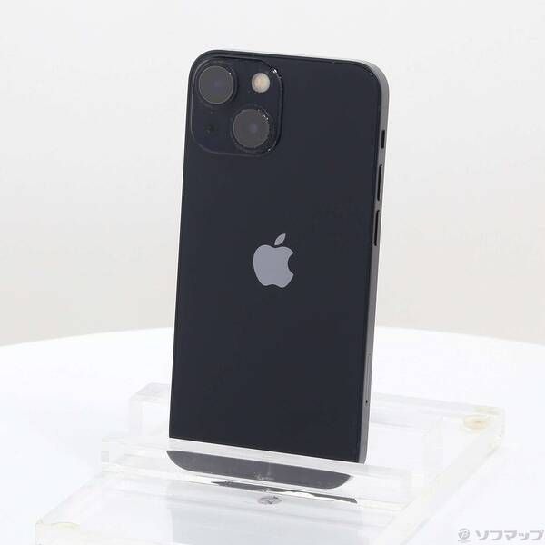 中古品〕 iPhone13 mini 256GB ミッドナイト MLJJ3J／A SIM