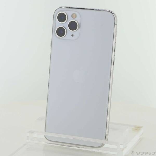Apple iPhone11pro本体　SIMフリー　シルバー 64GB 中古品〕 iPhone11 Pro 64GB シルバー MWC32J／A SIMフリー【352