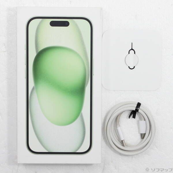 中古品〕 iPhone15 512GB グリーン MTMY3J／A SIMフリー【377】 - メルカリ