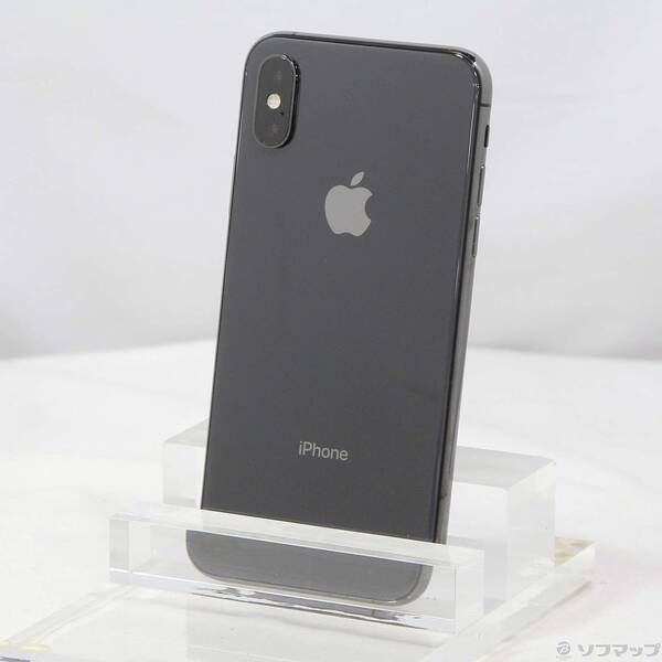 品〕 iPhoneXS 64GB スペースグレイ MTAW2J／A SoftBank【258】 【公式