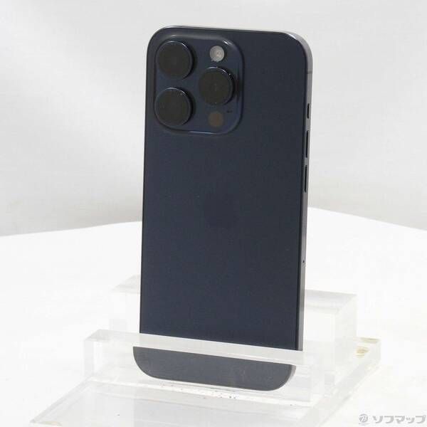  〔中古品〕 iPhone15 Pro 512GB ブルーチタニウム MTUL3J／A SIMフリー【258】 スマートフォン本体