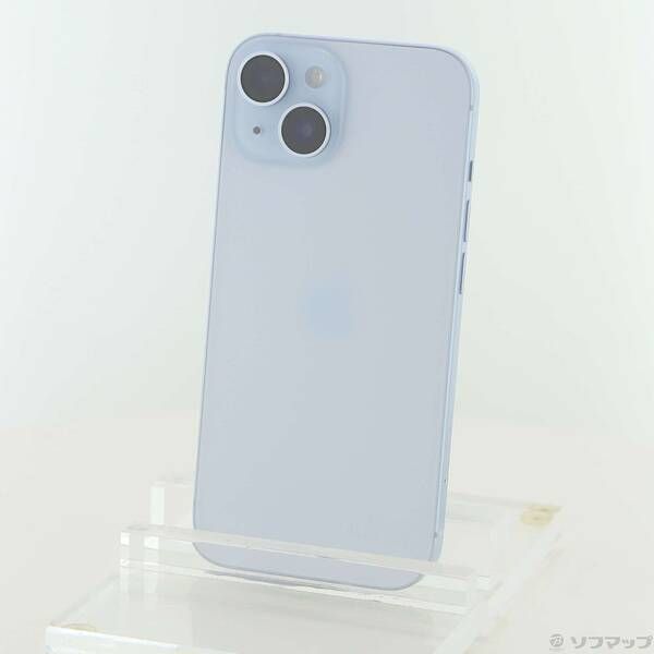 送料無料，新品 〔中古品〕 iPhone15 128GB ブルー MTML3J／A SIMフリー【276】 スマートフォン本体