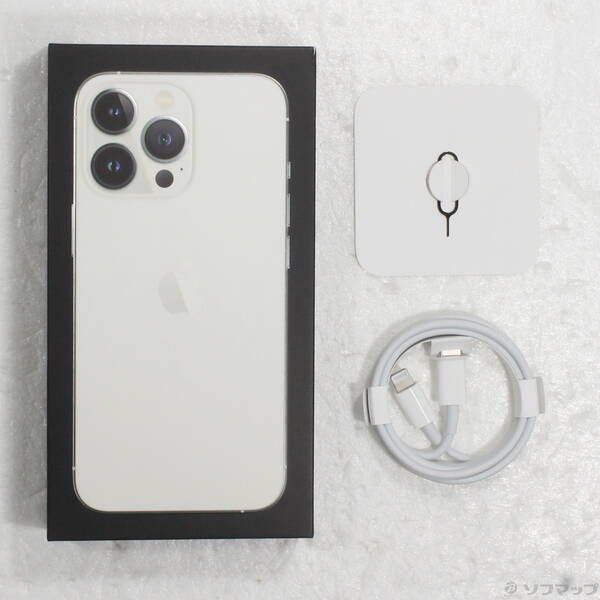 人気SALE，高品質 〔中古品〕 iPhone13 Pro 512GB シルバー MLUW3J／A