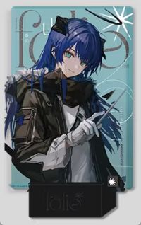 アークナイツ 幻像黒兎 モスティマ アクリルスタンド - メルカリ