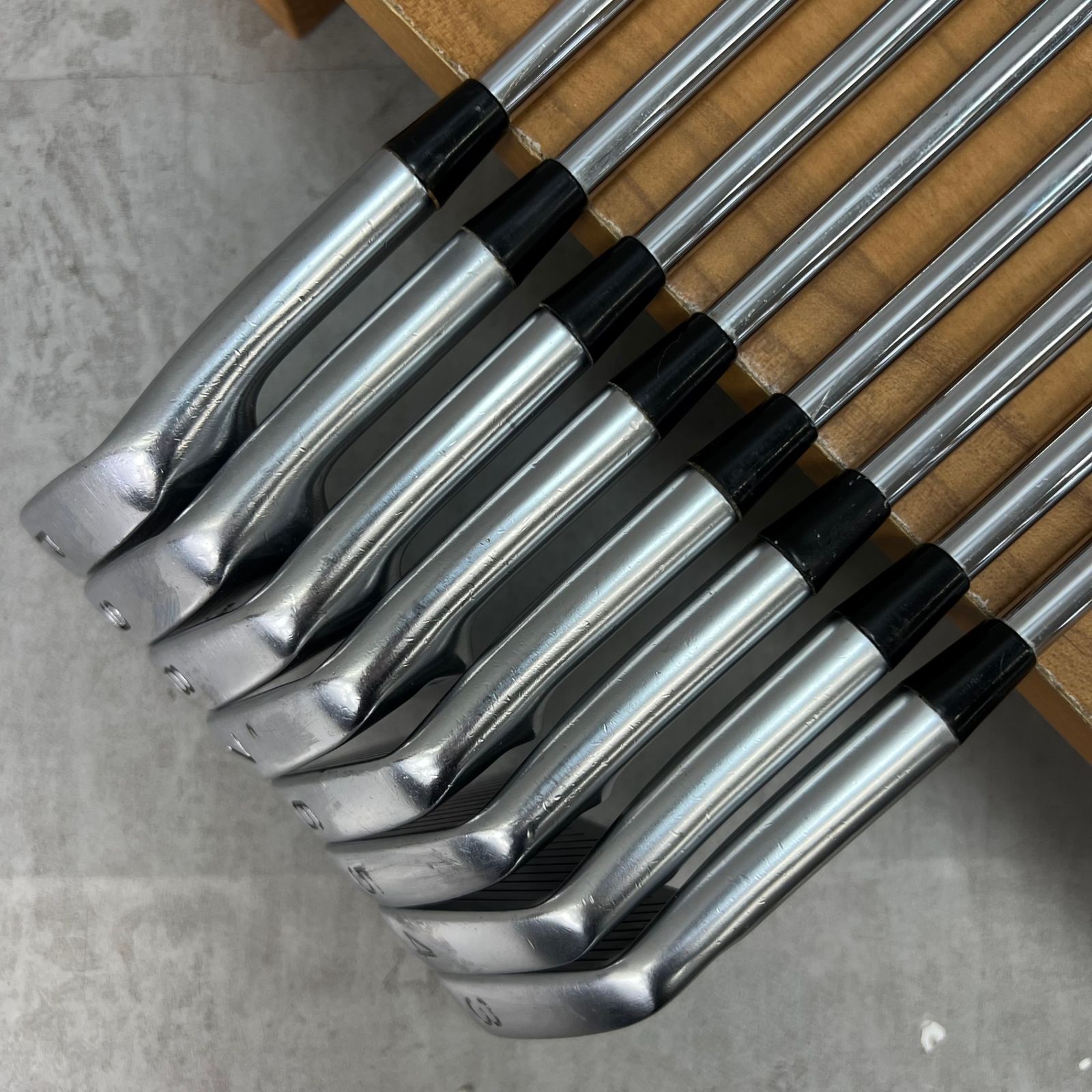 ミズノプロ　 MS-201（3〜 P）8本セット ミズノプロ MS-201 メンズゴルフ アイアンセット 8本 X100 右利き用