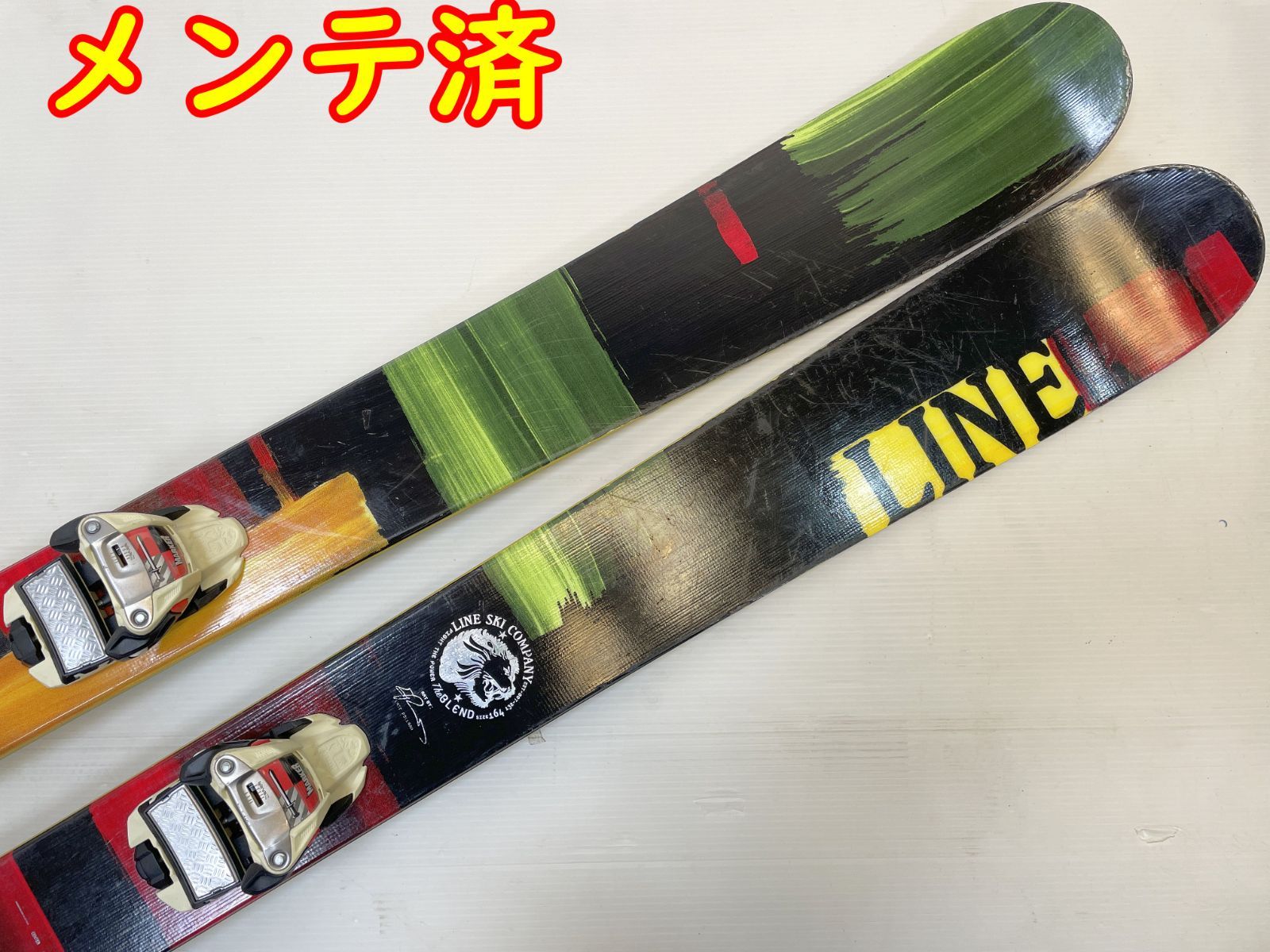 スキー板　LINE BLEND + LOOK ビンディング付き スキー板 LINE BLEND + LOOK ビンディング付き 25blend-s1.jpg