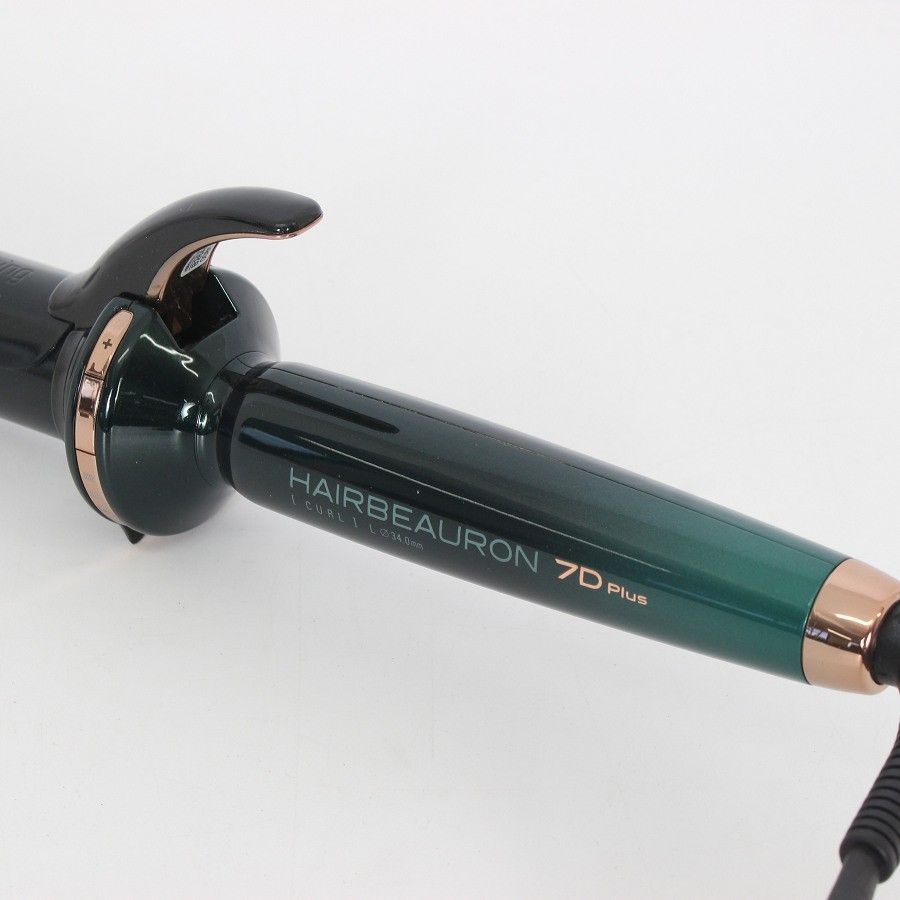 美品】ヘアビューロン 7D Plus カール L-type 34.0mm HBRCL7D-L-JP