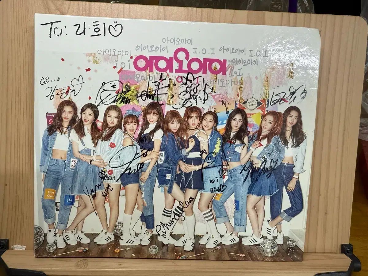 IOI サイン ミニ 1集 全面+バインダー リフィル メンバー別サイン 購入