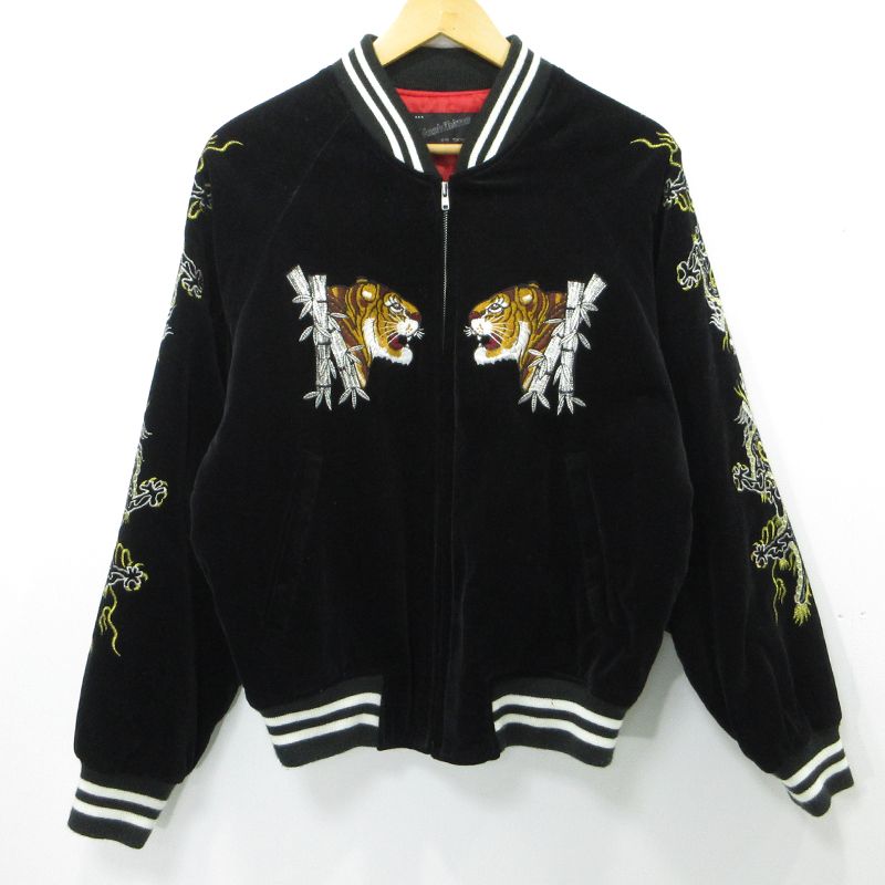 ホシヒメ　Hoshihewe スカジャン 中古・古着通販】hoshihime (ホシヒメ) スカジャン ブラック サイズ