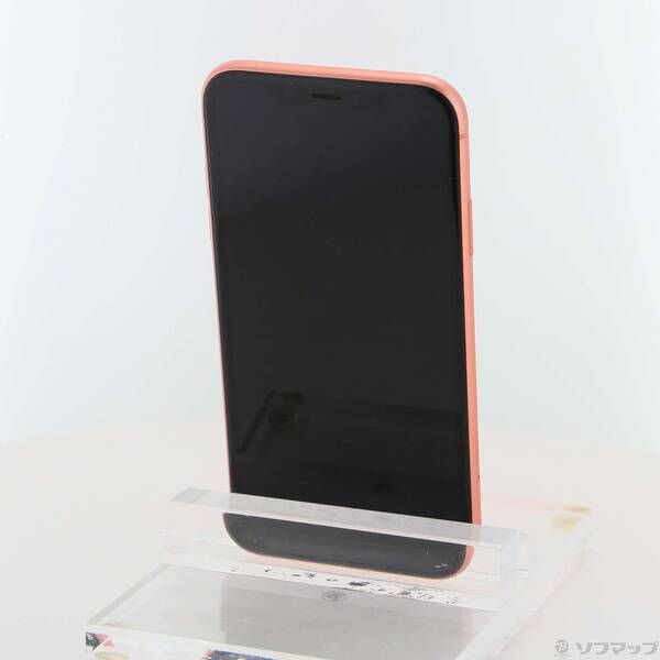 中古品〕 iPhoneXR 128GB コーラル MT0T2J／A SIMフリー【258】 128GB