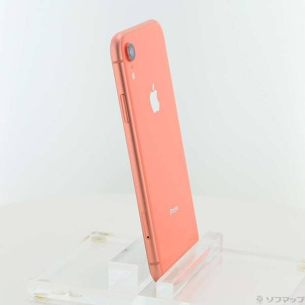 中古品〕 iPhoneXR 128GB コーラル MT0T2J／A SIMフリー【258】 128GB