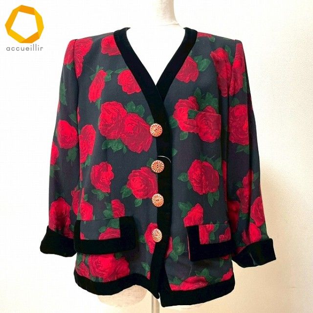 レディース #anc イヴサンローラン Yves Saint Laurent ジャケット 46 