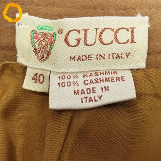 グッチ GUCCI イタリア製 スカート ロング カシミア レディース