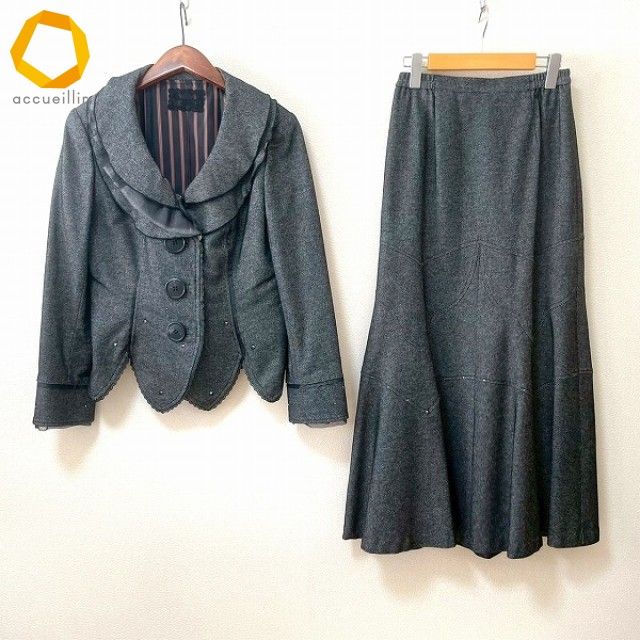 wxc ノンノンドール non non dorl ムッシュ榊 セットアップ 38 黒系