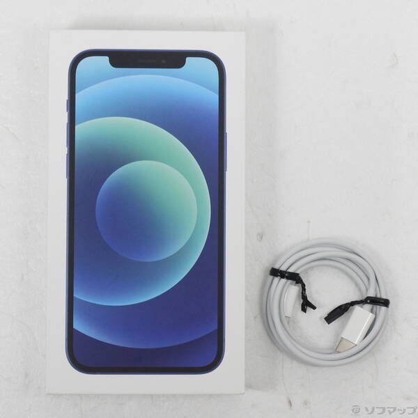 中古品〕 iPhone12 64GB ブルー MGHR3J／A SIMフリー【344】 - メルカリ