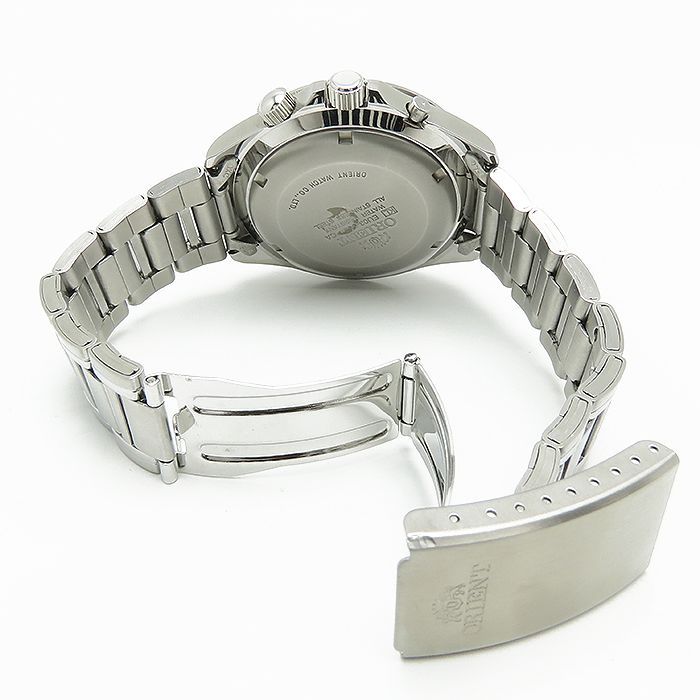 ORIENT オリエント 万年カレンダー 自動巻き 腕時計 EU03-C0 ORIENT オリエント メンズ腕時計 マルチ万年カレンダー EU03-C0 - メルカリ