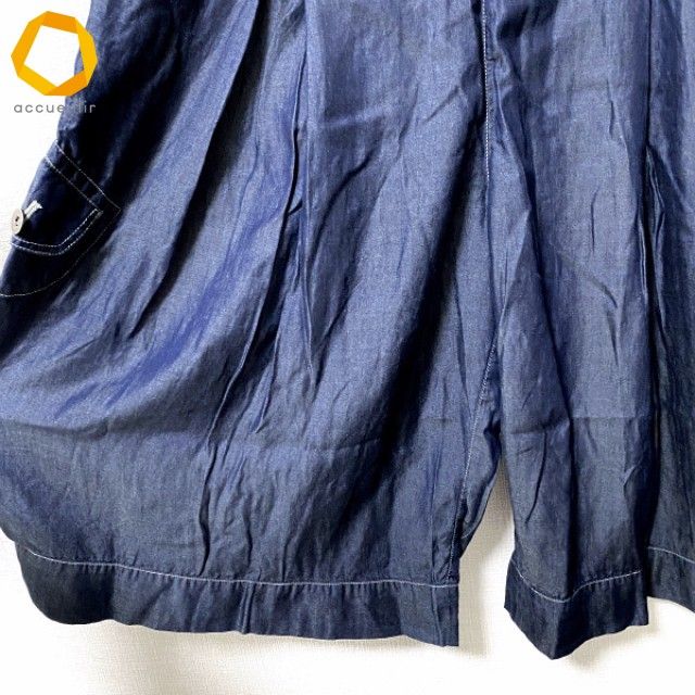 新品未使用☆センソユニコCUBE CUBEのガウチョパンツ anc キューブ キューブ センソユニコ Cube-Cube sensounico パンツ 38