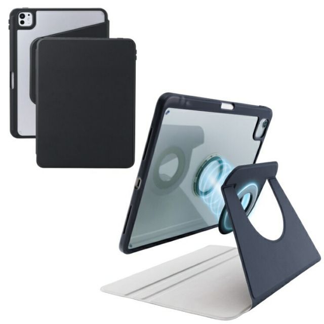 エレコム iPad Pro ケース 11インチ ( M4 ) マグネット着脱フラップ