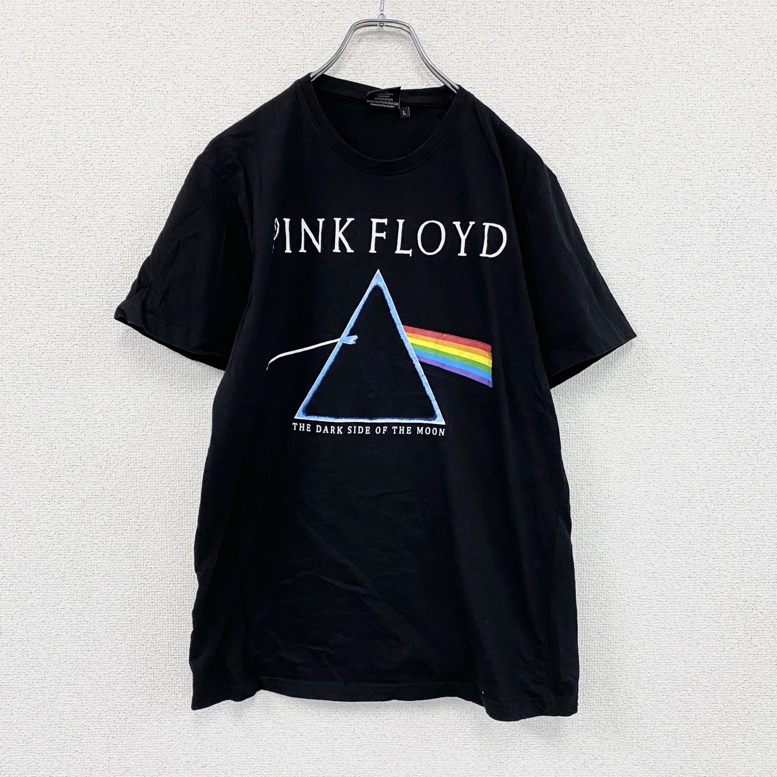 古着 used PINK FLOYD ピンクフロイド 半袖プリントTシャツ バンドT 黒