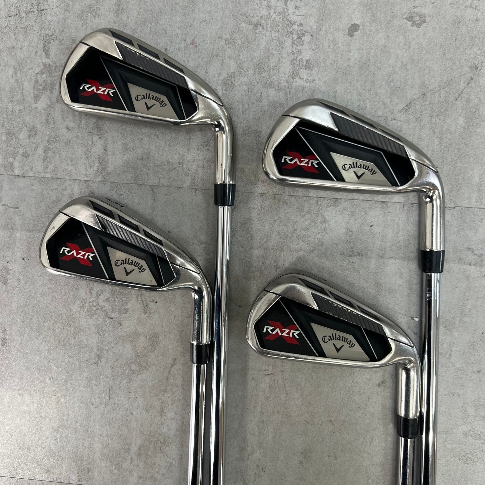 キャロウェイ レイザーX メンズゴルフ アイアンセット 7本 S 右利き用