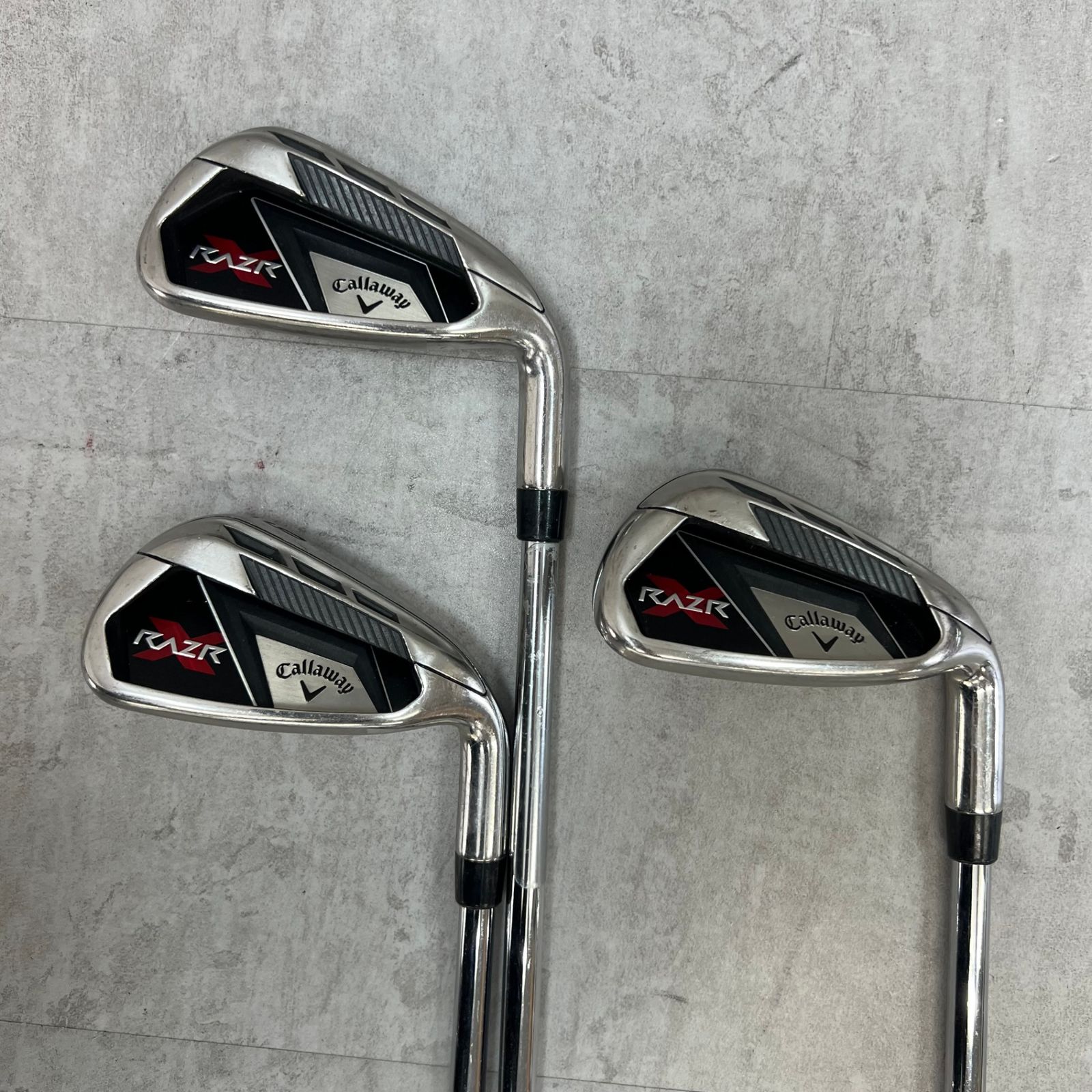 キャロウェイ レイザーX メンズゴルフ アイアンセット 7本 S 右利き用