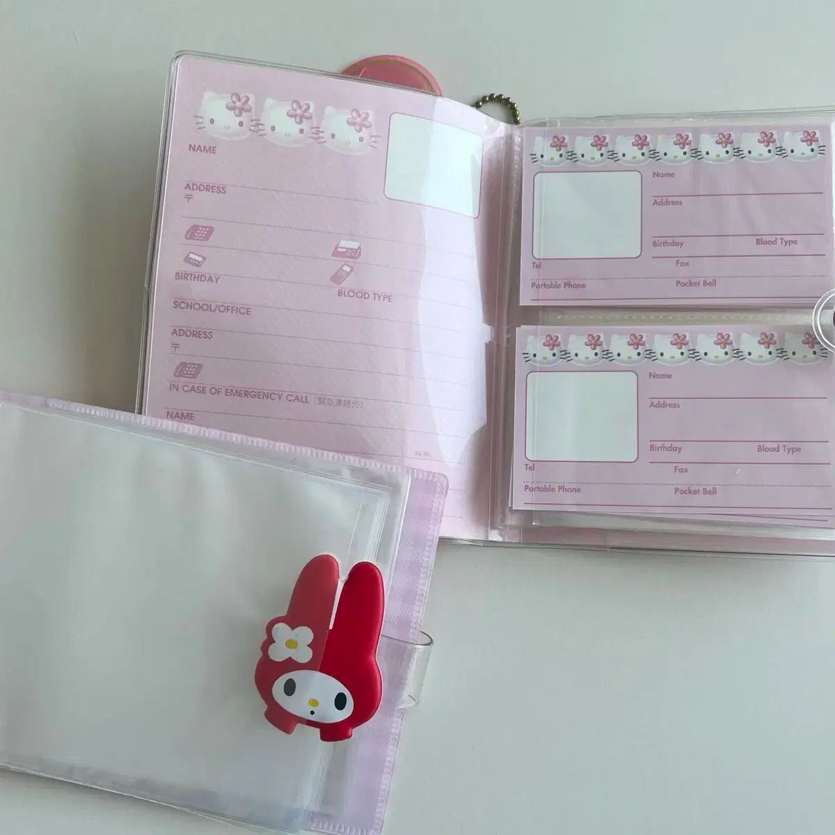 まとめ売り) ゴー! クラシック hello kitty マイメロディ バインダー