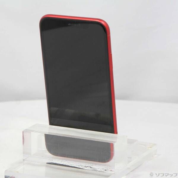 品〕 iPhoneXR 64GB プロダクトレッド MT062J／A SIMフリー【262
