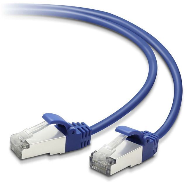 Cat7 エレコム - ELECOM LANケーブル | : LANケーブル(スリム・ツメ折れ防止) エレコムダイレクトショップ本店はPC周辺 Cat7準拠スリムLANケーブル LD-TWSST&frasl;BM50 LANケーブル(スリム) スリム 爪折れ防止 クロスロード 0.5m（ブルーメタリック）Joshin