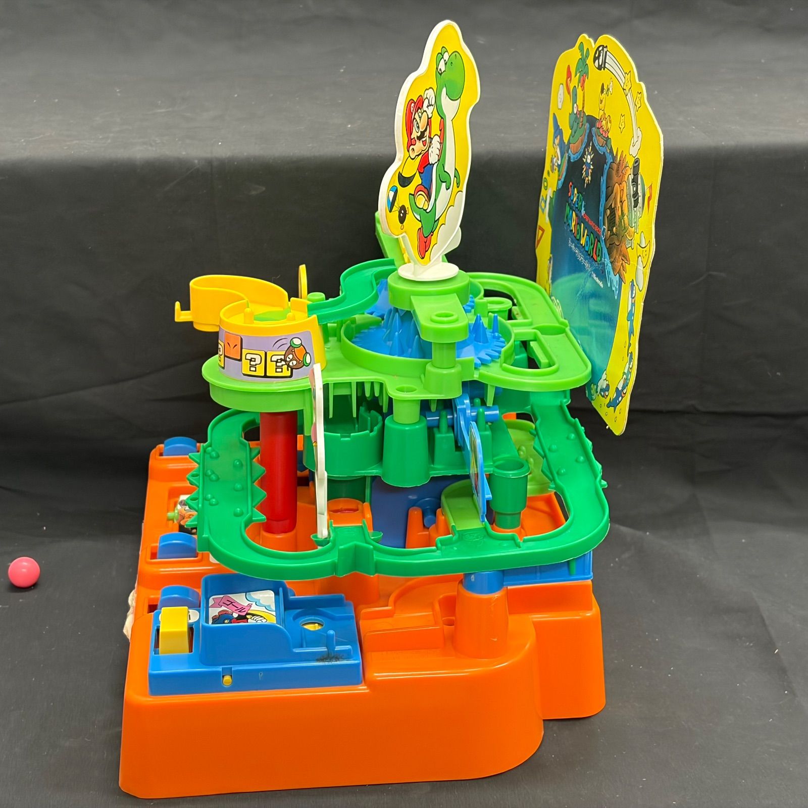 スーパーマリオワールド　恐竜ランド脱出ゲーム　レトロ　美品 スーパーマリオワールド 恐竜ランド脱出ゲーム レトロ 美品 当時物
