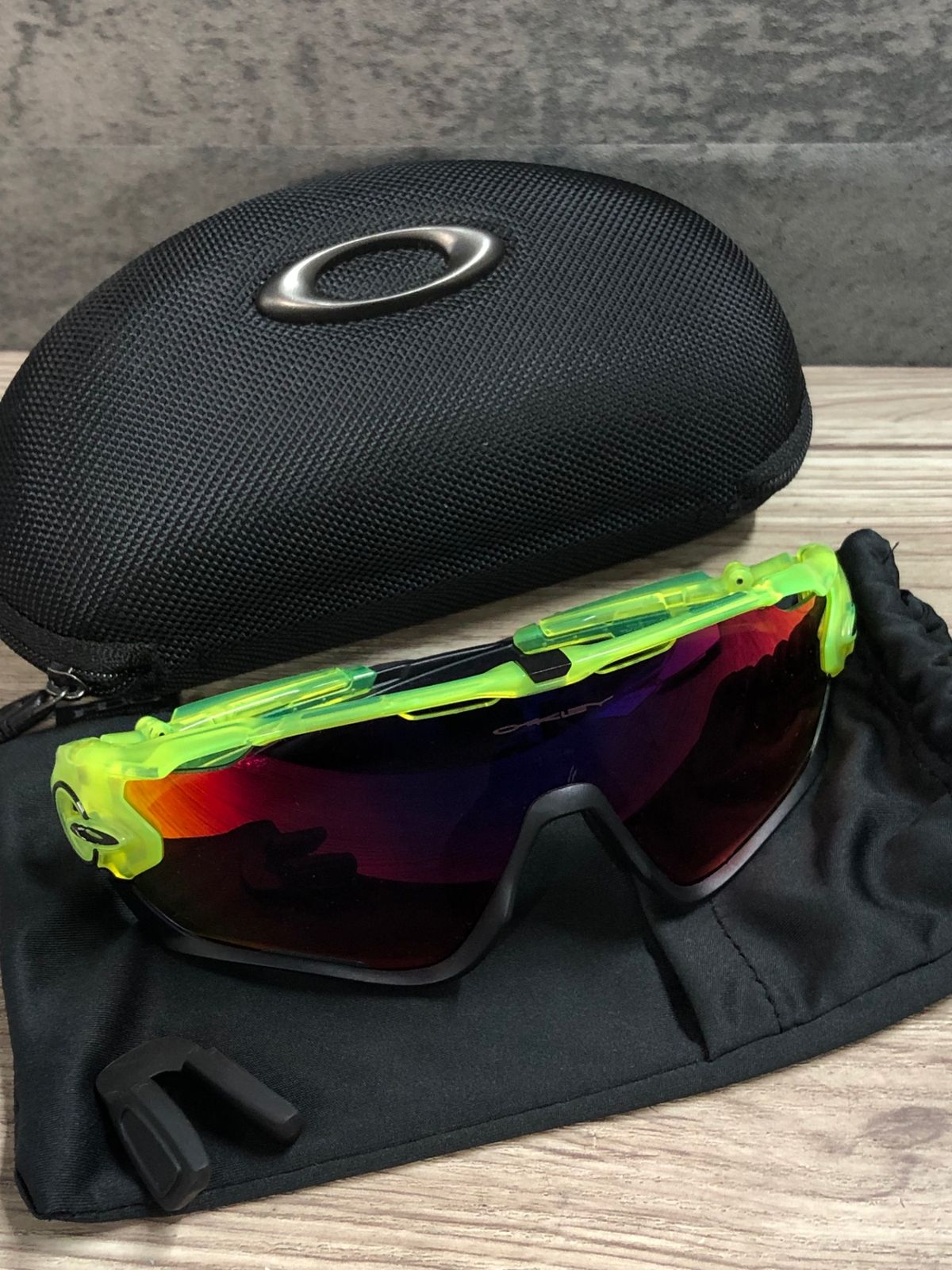 JS595 オークリー OAKLEY JAWBREAKER サングラス アイウェア クリア