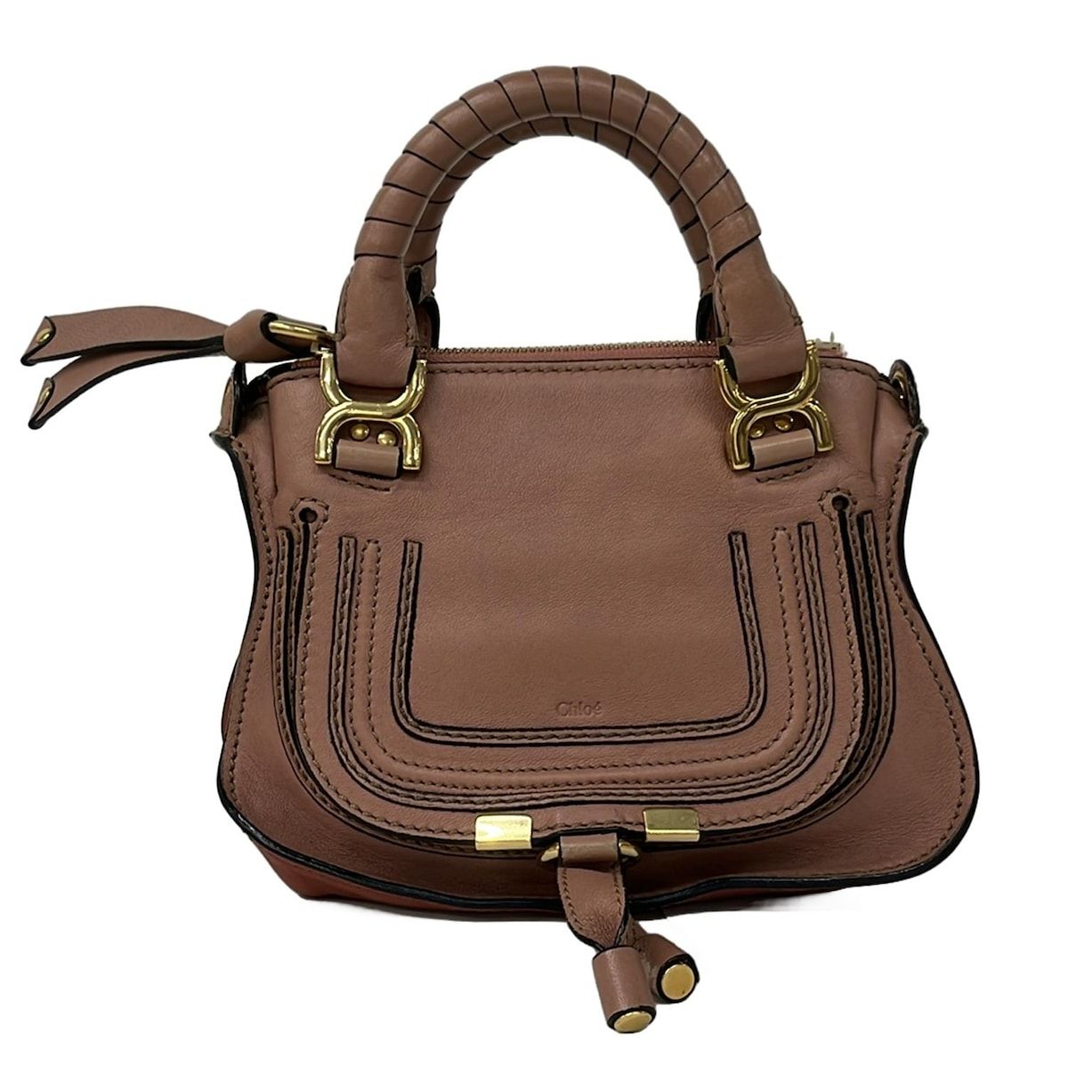 Chloe(クロエ) ハンドバッグ マーシーハンドバッグ ピンクベージュ