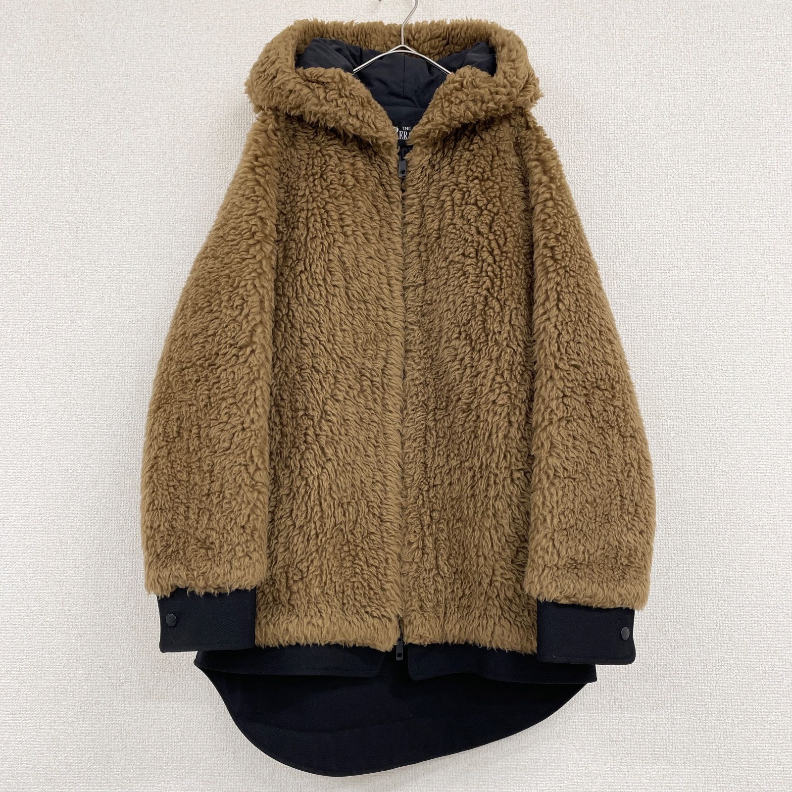 THE RERACS ザリラクス ボアジャケット コート パーカー フード ウール 