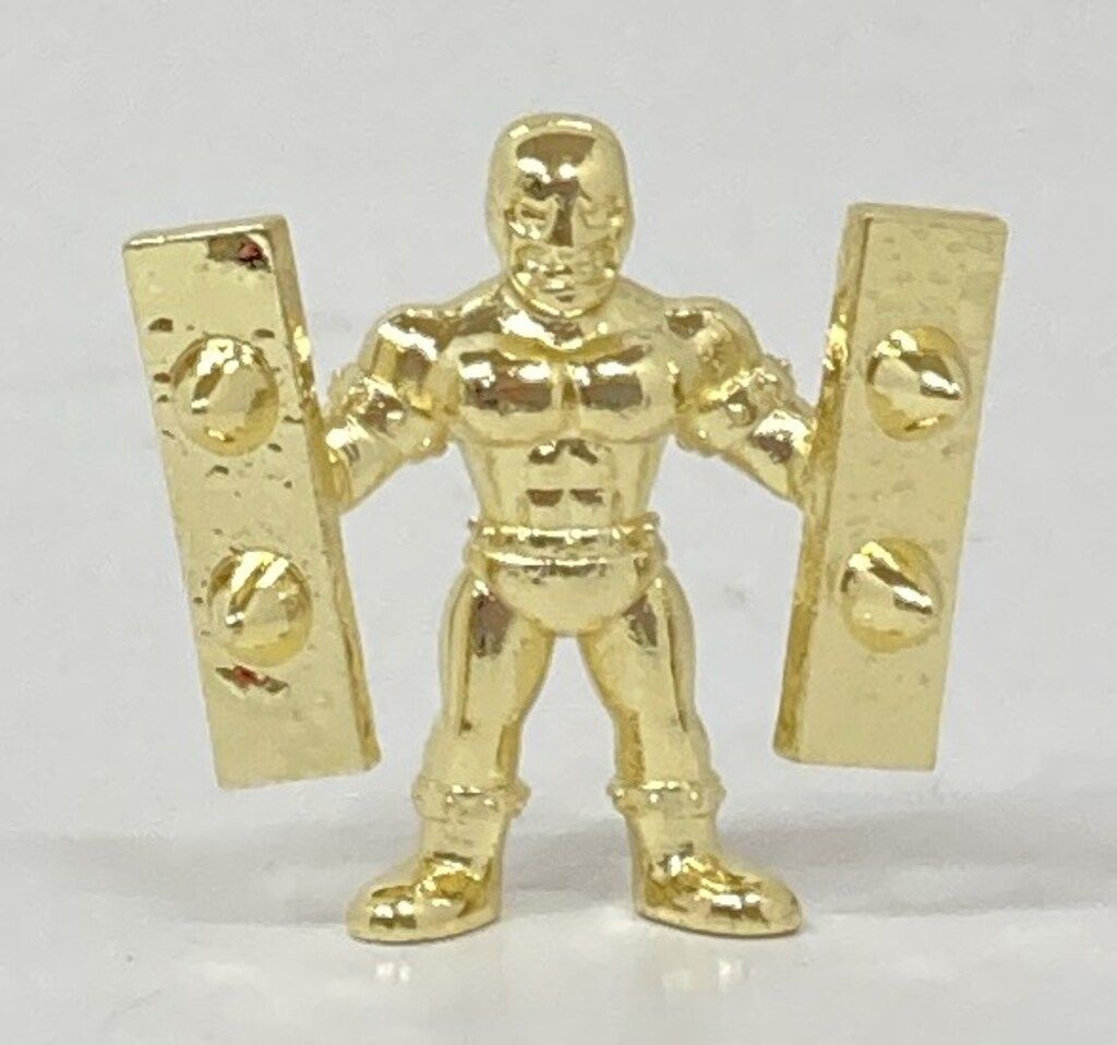 バンダイ ダイキャストキンケシ9 9/キン肉マン ジャンクマン(金メッキ