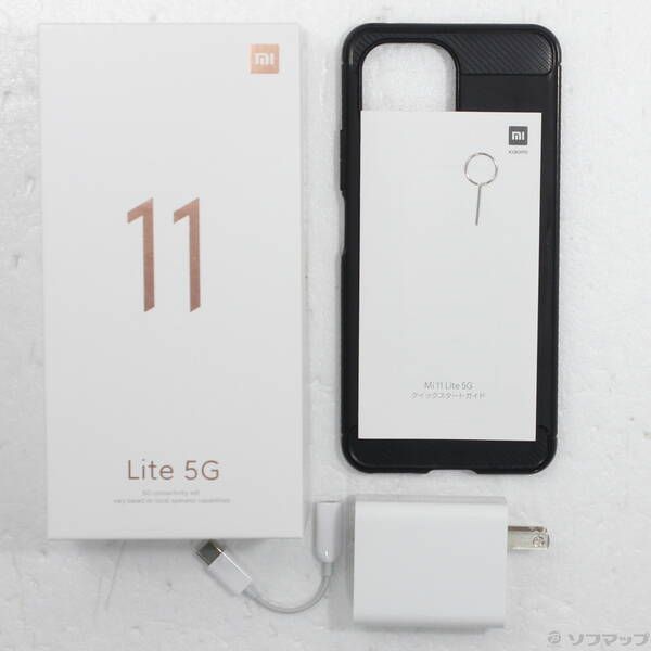 品〕 Mi 11 Lite 5G 128GB トリュフブラック Mi11Lite5G SIMフリー