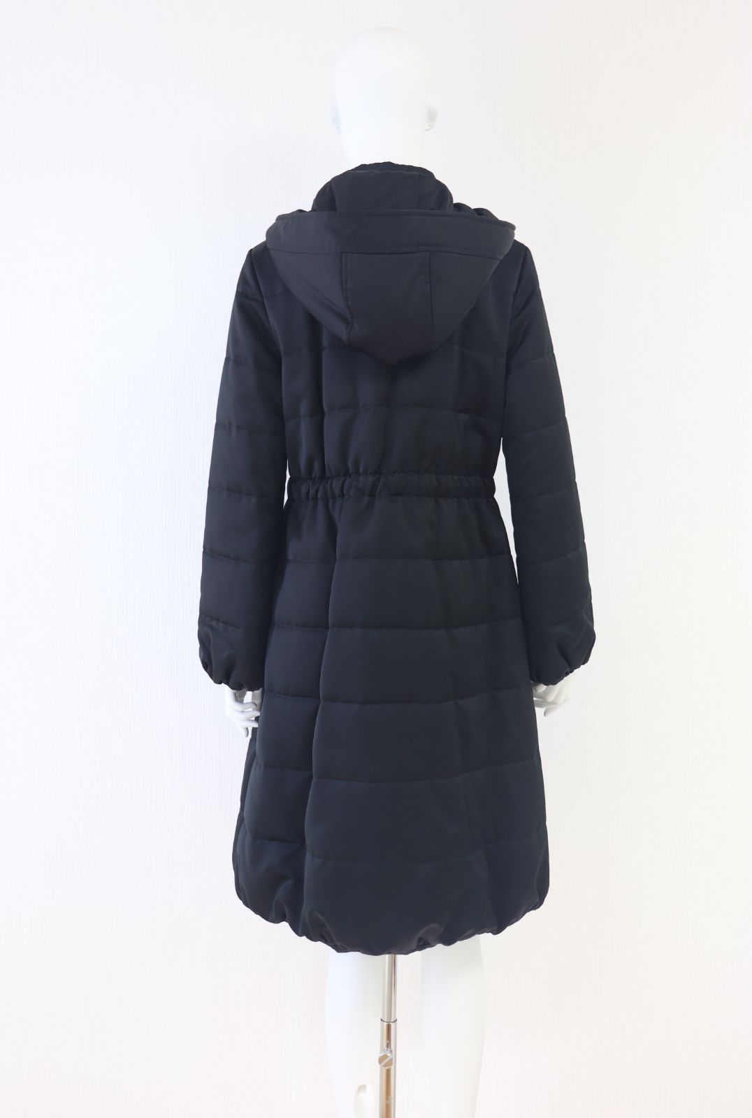 FOXEY 中綿ロングコート 39827 黒/ブラック フォクシーニューヨーク