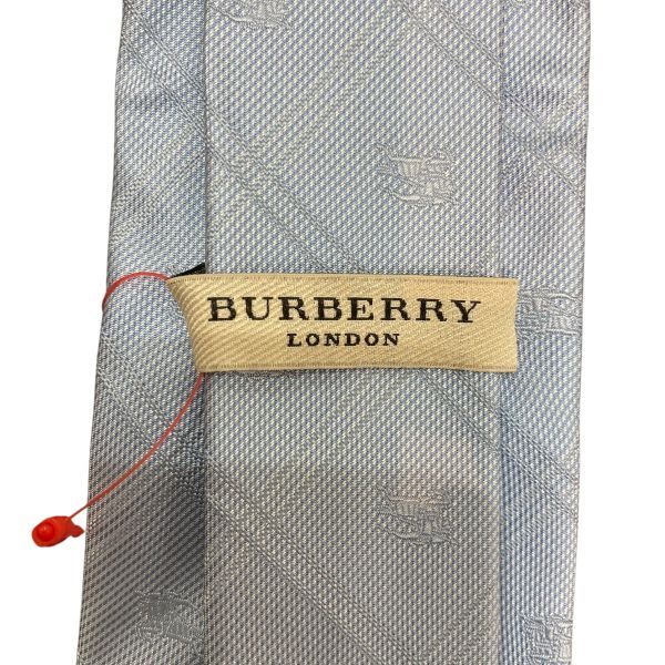 極美品 Burberrys バーバリー ネクタイ ホースロゴ ペイズリー柄